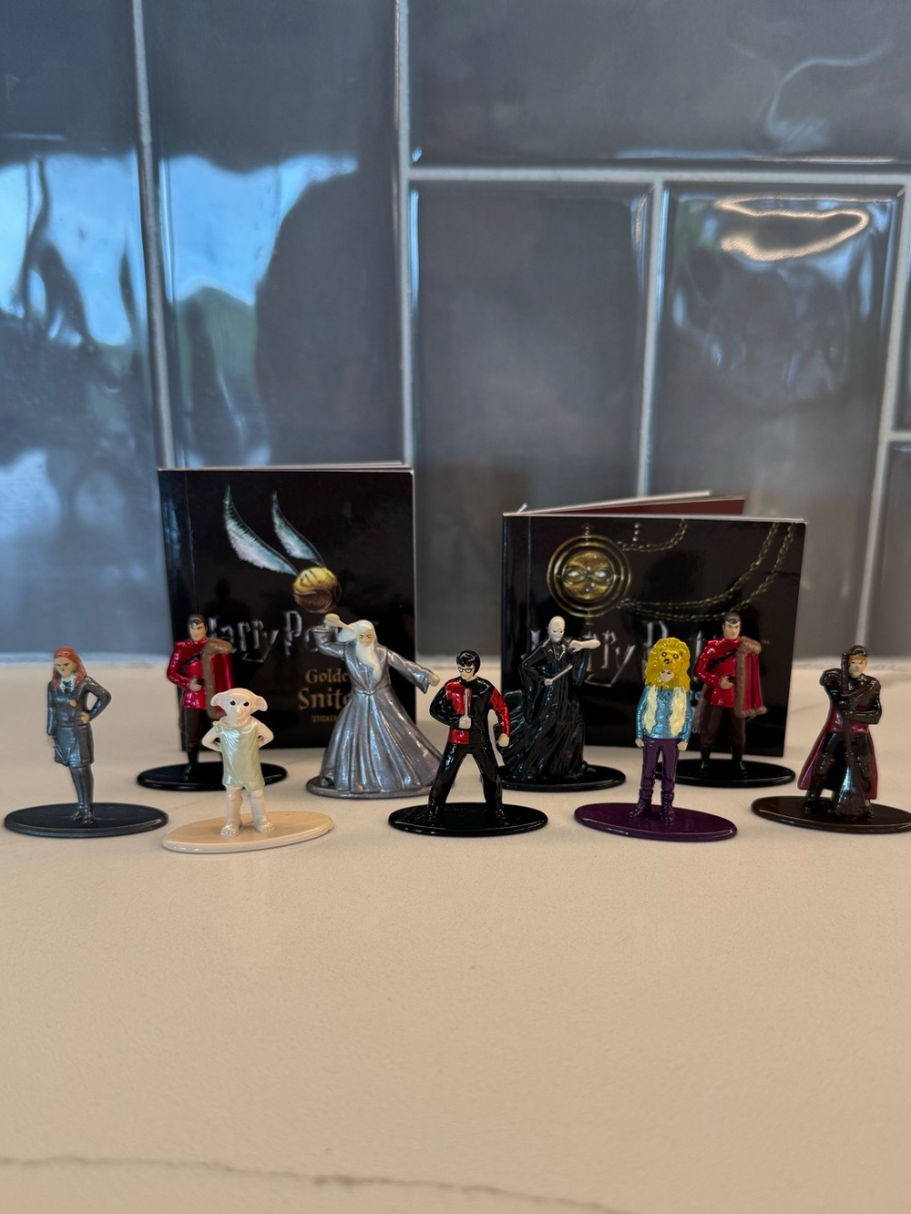 Harry Potter Mini Figure Set & 2 Sticker Books
